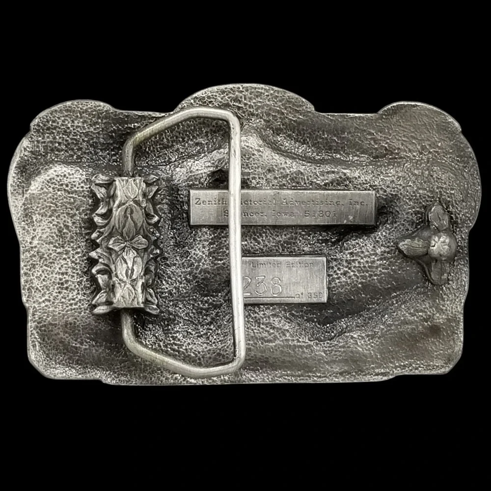Oldham SD 1887 1987 Centennial‎ Commemorative Belt Buckle Pewter Limited Edition